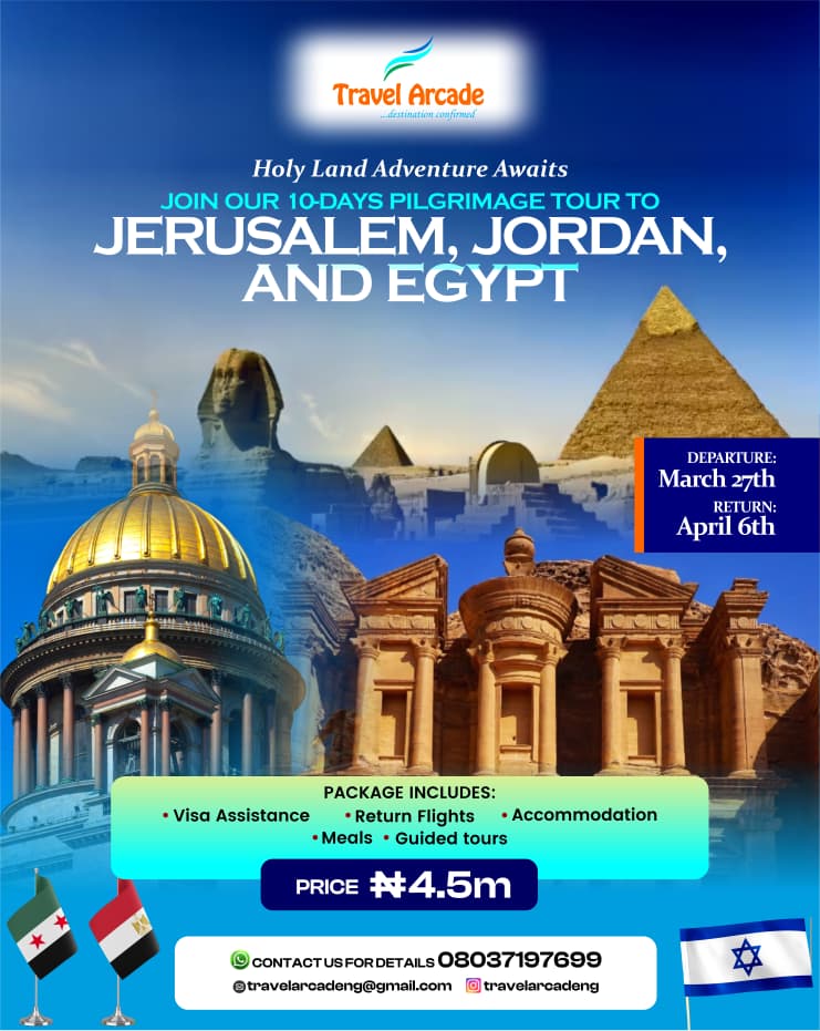 Holy Land Pilgrimage Tour
